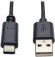 Кабель Tripplite U038-003 USB (m)-USB Type-C (m) 0.9м черный