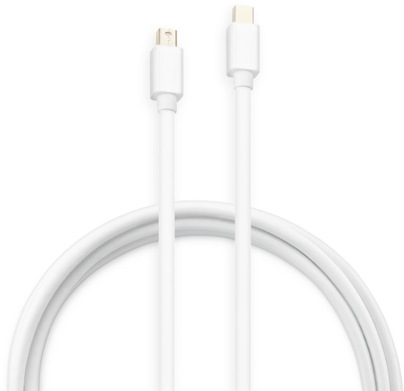 Кабель аудио-видео Buro 1.2v miniDisplayport (m)/miniDisplayport (m) 2м. позолоч.конт. белый (BHP MDPP-2) Кабель аудио-видео Buro 1.2v miniDisplayport (m)/miniDisplayport (m) 2м. позолоч.конт. белый (BHP MDPP-2)