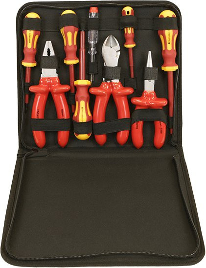 Набор инструментов Sturm! 1310-02-T9 9 предметов диэлектр.покр. Набор инструментов Sturm! 1310-02-T9 9 предметов диэлектр.покр.