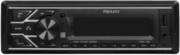 Автомагнитола Prology CMX-190 1DIN 4x55Вт v4.2 AUX 1 (PRCMX190)