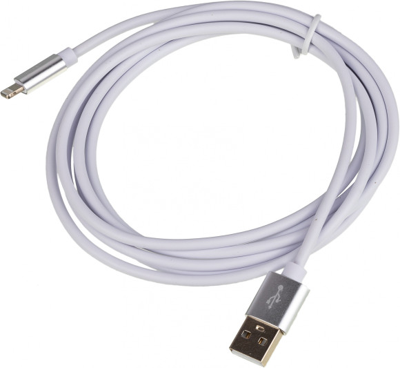 Кабель USB (m)-Lightning (m) 2м белый