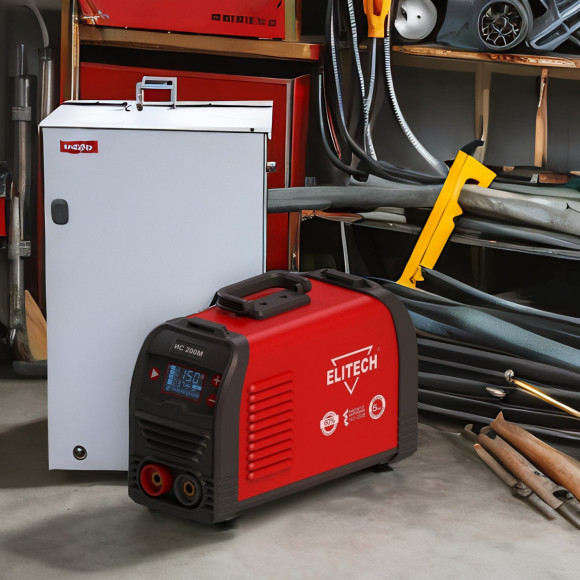Сварочный аппарат Elitech ИС 200М (E1703.017.00) инвертор MMA DC/TIG DC 7кВт Сварочный аппарат Elitech ИС 200М (E1703.017.00) инвертор MMA DC/TIG DC 7кВт