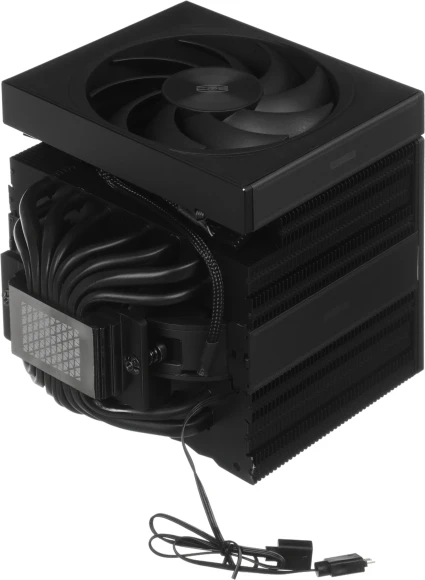 Устройство охлаждения(кулер) PcCooler RZ820 Soc-AM5/AM4/1200/1700/1851 черный 4-pin 32dB Al+Cu 300W 1860gr Ret (RZ820-BKNWNX-GL)