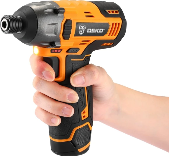 Винтоверт Deko DKIS12-L аккум. патрон:шестигр.1/4" (063-4105)