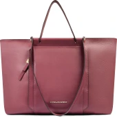 Деловая сумка женская Piquadro Circle BD3336W92/MBE с отделением для ноутбука 14" коричневая/бежевая натур.кожа