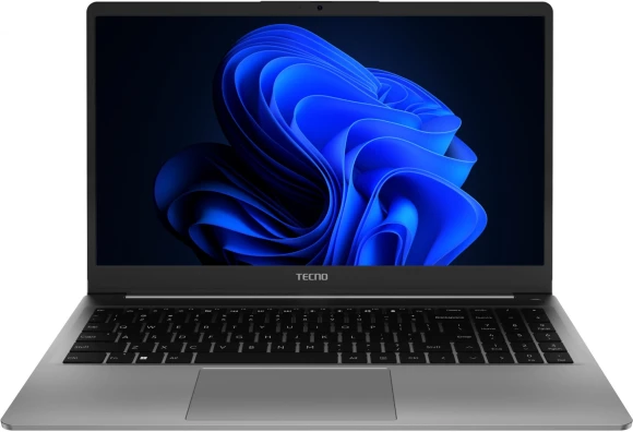 Ноутбук Tecno MegaBook K16SDA Ryzen 5 7430U 16Gb SSD512Gb AMD Radeon Graphics 16" IPS WUXGA (1920x1200) Windows 11 Home grey WiFi BT Cam 6060mAh (71003300341)
