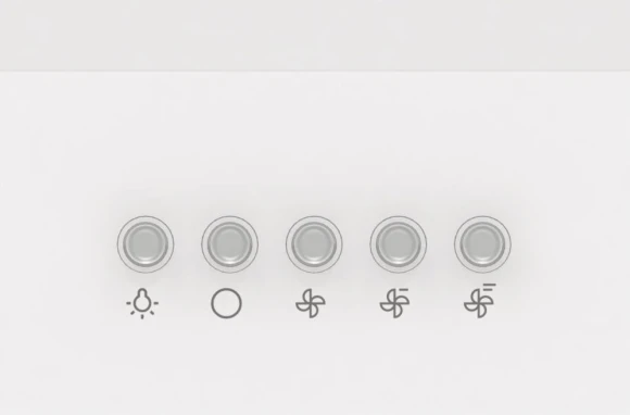 Вытяжка козырьковая Gorenje WHU529EW/M белый управление: кнопочное (1 мотор)