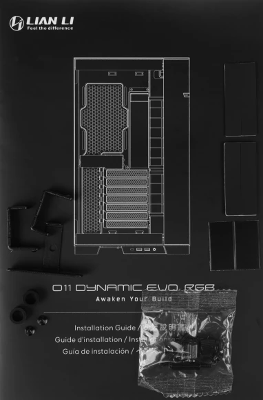 Корпус Lian-Li O11 Dynamic EVO RGB черный без БП ATX 10x120mm 9x140mm 2xUSB3.0 audio Корпус Lian-Li O11 Dynamic EVO RGB черный без БП ATX 10x120mm 9x140mm 2xUSB3.0 audio