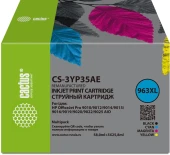 Картридж струйный Cactus CS-3YP35AE 963XL многоцветный набор (134.5мл) для HP OJ 9010 Pro AiO/9012/9014/9015/9016 с чипом Картридж струйный Cactus CS-3YP35AE 963XL многоцветный набор (134.5мл) для HP OJ 9010 Pro AiO/9012/9014/9015/9016 с чипом