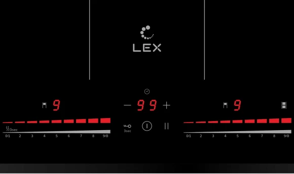 Индукционная варочная поверхность Lex EVI 641C BL черный Индукционная варочная поверхность Lex EVI 641C BL черный