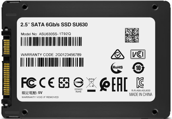 Накопитель SSD A-Data SATA-III 1.92TB ASU630SS-1T92Q-R Ultimate SU630 2.5" Накопитель SSD A-Data SATA-III 1.92TB ASU630SS-1T92Q-R Ultimate SU630 2.5"