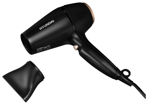 Фен Hyundai H-HD0767 2000Вт черный Фен Hyundai H-HD0767 2000Вт черный