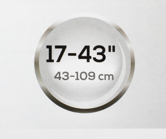 Кронштейн для телевизора Ultramounts UM831T черный 23"-42" макс.35кг настенный наклон