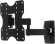 Кронштейн для телевизора Ultramounts UM899 черный 23"-43" макс.20кг настенный поворотно-выдвижной и наклонный Кронштейн для телевизора Ultramounts UM899 черный 23"-43" макс.20кг настенный поворотно-выдвижной и наклонный