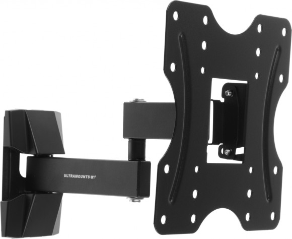 Кронштейн для телевизора Ultramounts UM899 черный 23"-43" макс.20кг настенный поворотно-выдвижной и наклонный Кронштейн для телевизора Ultramounts UM899 черный 23"-43" макс.20кг настенный поворотно-выдвижной и наклонный