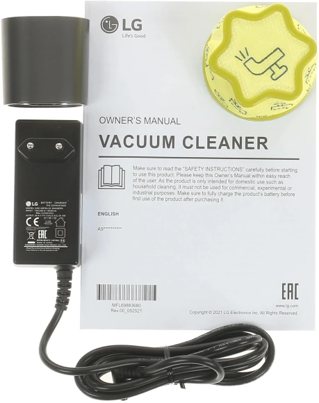 Пылесос LG A9N-CORE 400Вт черный/серебристый Пылесос LG A9N-CORE 400Вт черный/серебристый