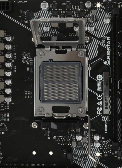 Материнская плата Biostar B650MT Socket AM5 AMD B650 2xDDR5 mATX AC`97 8ch(7.1) GbLAN RAID+HDMI+DP