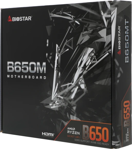 Материнская плата Biostar B650MT Socket AM5 AMD B650 2xDDR5 mATX AC`97 8ch(7.1) GbLAN RAID+HDMI+DP