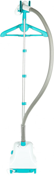 Отпариватель напольный Kitfort КТ-957 1500Вт белый/бирюзовый