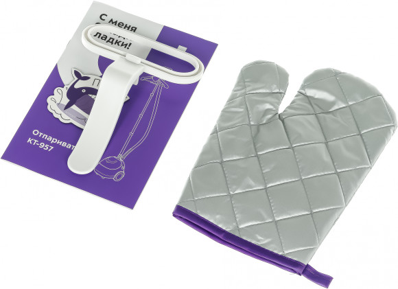 Отпариватель напольный Kitfort КТ-957 1500Вт белый/бирюзовый