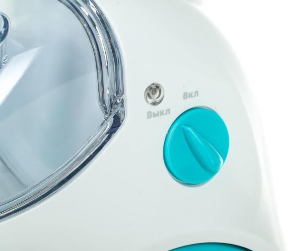 Отпариватель напольный Kitfort КТ-957 1500Вт белый/бирюзовый