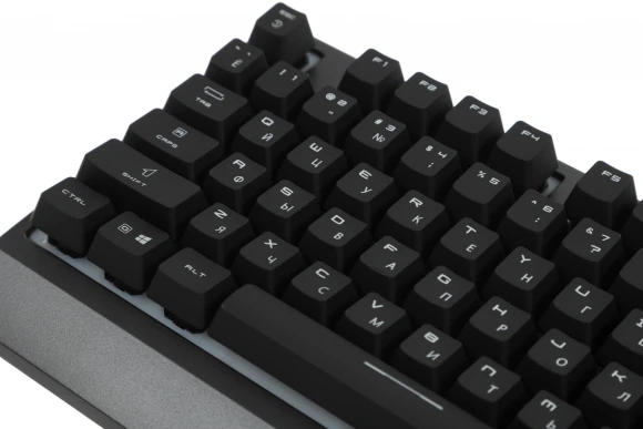 Клавиатура MSI GK30 RU черный USB Multimedia for gamer LED (подставка для запястий) (S11-04RU236-CLA) кабель 1.8м