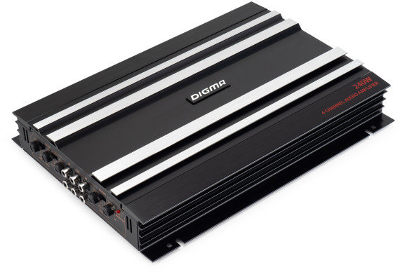 Усилитель автомобильный Digma DCP-400 четырехканальный