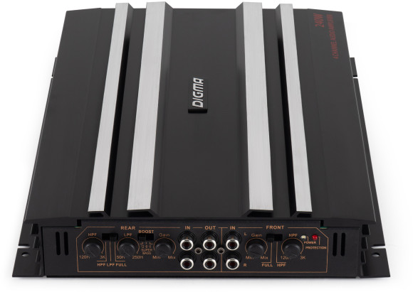 Усилитель автомобильный Digma DCP-400 четырехканальный