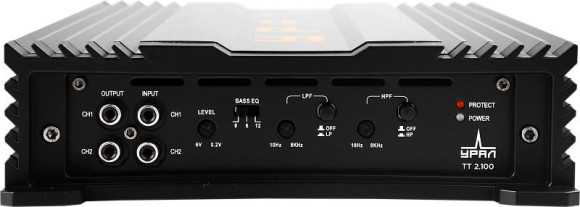 Усилитель автомобильный Ural ТТ 2.100 двухканальный Усилитель автомобильный Ural ТТ 2.100 двухканальный