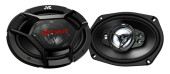 Колонки автомобильные JVC CS-DR6950H 800Вт 86дБ 4Ом 15x23см (6x9дюйм) (ком.:2кол.) коаксиальные пятиполосные Колонки автомобильные JVC CS-DR6950H 800Вт 86дБ 4Ом 15x23см (6x9дюйм) (ком.:2кол.) коаксиальные пятиполосные