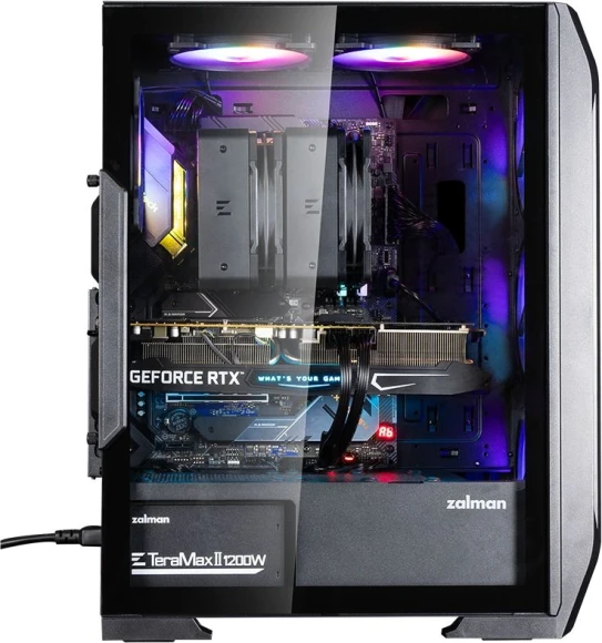 Корпус Zalman N7 Plus V2 черный без БП ATX 2x120mm 5x140mm 2xUSB2.0 1xUSB3.0 audio bott PSU