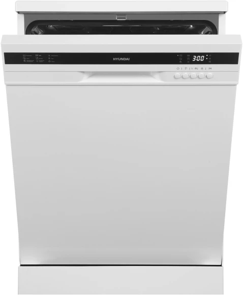 Посудомоечная машина Hyundai DF126 белый (полноразмерная)