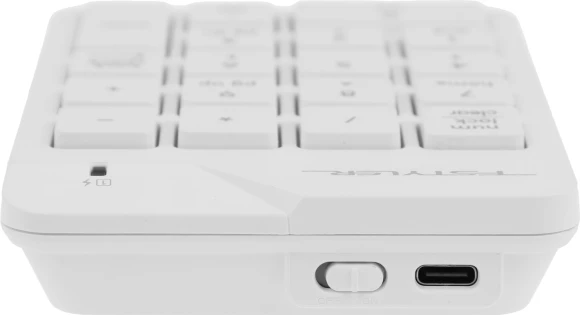 Числовой блок A4Tech FGK21C белый USB беспроводная slim для ноутбука