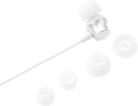Гарнитура внутриканальные Оклик HS-S-240 1.2м белый проводные в ушной раковине (SS-E086)