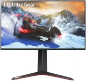 Монитор LG 27" UltraGear 27GP95RP-B черный IPS LED 1ms 16:9 HDMI матовая HAS 400cd 178гр/178гр 3840x2160 144Hz G-Sync FreeSync Premium Pro DP 4K USB 7.4кг Монитор LG 27" UltraGear 27GP95RP-B черный IPS LED 1ms 16:9 HDMI матовая HAS 400cd 178гр/178гр 3840x2160 144Hz G-Sync FreeSync Premium Pro DP 4K USB 7.4кг