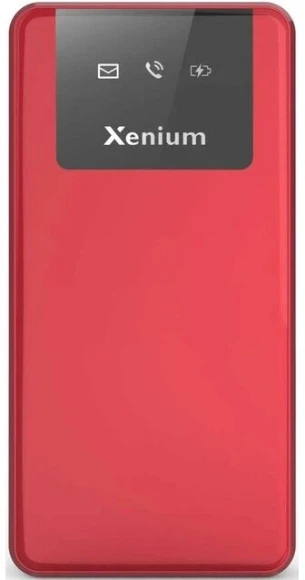 Мобильный телефон XENIUM X600 красный раскладной 2Sim 2.8" 240x320 Nucleus 0.3Mpix GSM900/1800 MP3 FM microSD max32Gb Мобильный телефон XENIUM X600 красный раскладной 2Sim 2.8" 240x320 Nucleus 0.3Mpix GSM900/1800 MP3 FM microSD max32Gb