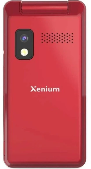Мобильный телефон XENIUM X600 красный раскладной 2Sim 2.8" 240x320 Nucleus 0.3Mpix GSM900/1800 MP3 FM microSD max32Gb Мобильный телефон XENIUM X600 красный раскладной 2Sim 2.8" 240x320 Nucleus 0.3Mpix GSM900/1800 MP3 FM microSD max32Gb
