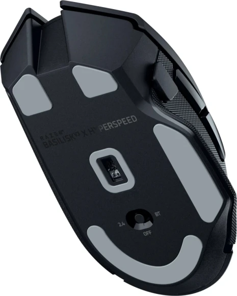 Мышь Razer Basilisk V3 X Hyperspeed черный оптическая 18000dpi беспров. BT/Radio USB 7but (RZ01-04870100-R3A1) Мышь Razer Basilisk V3 X Hyperspeed черный оптическая 18000dpi беспров. BT/Radio USB 7but (RZ01-04870100-R3A1)
