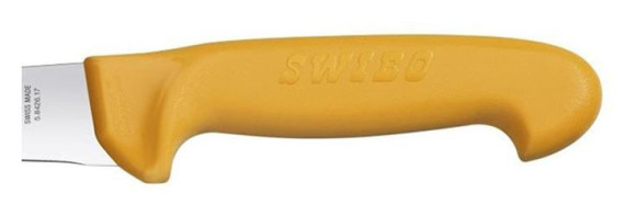 Нож Victorinox Swibo (5.8426.21) стальной для забоя/разделки лезв.210мм прямая заточка оранжевый Нож Victorinox Swibo (5.8426.21) стальной для забоя/разделки лезв.210мм прямая заточка оранжевый