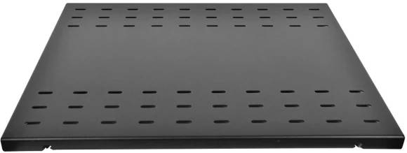 Полка стационарная для аккумуляторов ЦМО СВ-75АК-9005 1U нагр.:200кг. 19" 750мм черный (упак.:1шт)