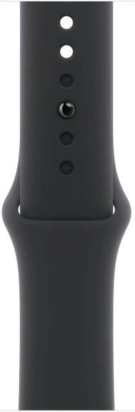 Смарт-часы Apple Watch Series 10 A2997 42мм OLED корп.черный Sport Band рем.черный разм.брасл.:130-180мм (MWWE3ZP/A)