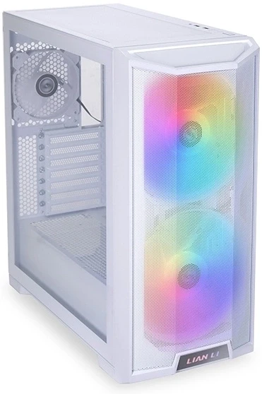 Корпус Lian-Li Lancool 215 белый без БП E-ATX 7x120mm 4x140mm 2xUSB3.0 audio bott PSU Корпус Lian-Li Lancool 215 белый без БП E-ATX 7x120mm 4x140mm 2xUSB3.0 audio bott PSU