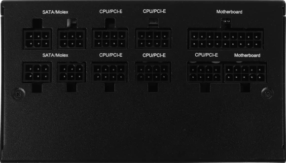 Блок питания Chieftec ATX 650W PowerUp GPX-650FC 80+ gold (20+4pin) APFC 120mm fan 9xSATA Cab Manag RTL