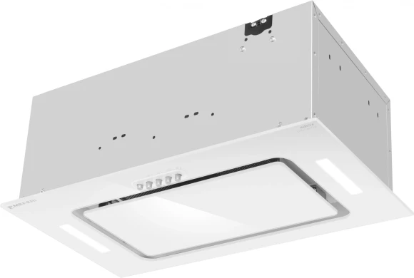 Вытяжка встраиваемая Meferi Ultra INBOX52WH Glass белый управление: кнопочное (1 мотор) Вытяжка встраиваемая Meferi Ultra INBOX52WH Glass белый управление: кнопочное (1 мотор)