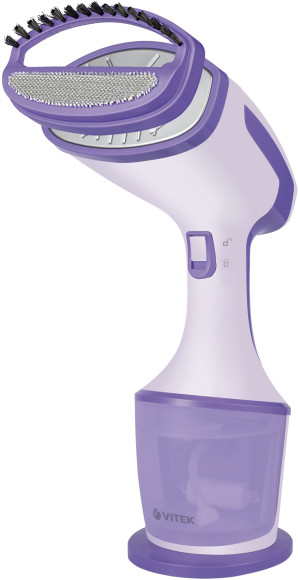 Отпариватель ручной Vitek VT-2660 1600Вт белый/фиолетовый