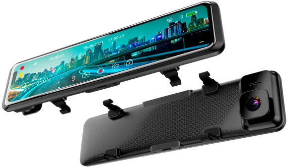 Видеорегистратор TrendVision MR-2K черный 4Mpix 1440x2560 1440p 170гр. SA230L