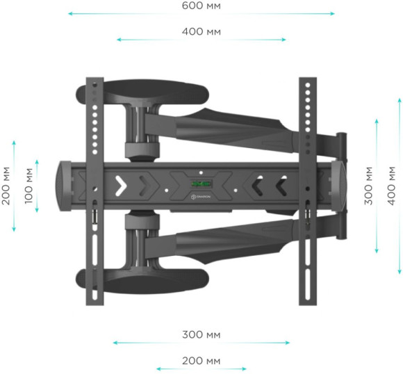 Кронштейн для телевизора Onkron NP47 черный 40"-75" макс.35кг настенный поворот и наклон Кронштейн для телевизора Onkron NP47 черный 40"-75" макс.35кг настенный поворот и наклон
