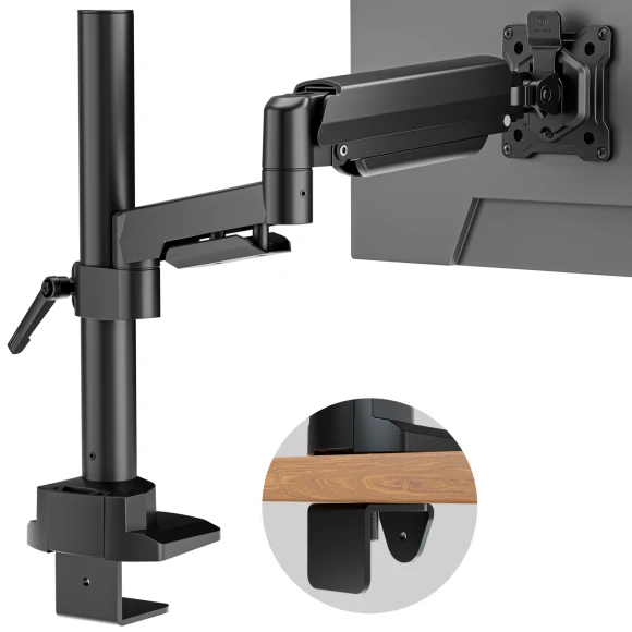Кронштейн для мониторов Onkron G70 черный 13"-34" макс.8кг настольный поворот и наклон верт.перемещ. Кронштейн для мониторов Onkron G70 черный 13"-34" макс.8кг настольный поворот и наклон верт.перемещ.
