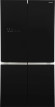Холодильник Hitachi R-WB720VUC0 GBK 3-хкамерн. черный стекло инвертер