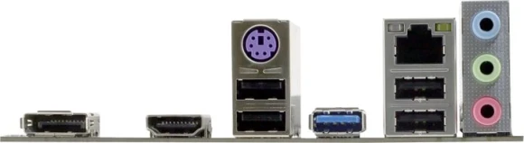 Материнская плата Biostar H610MS  Soc-1700 Intel H610 2xDDR4 mATX AC`97 8ch(7.1) GbLAN+HDMI+DP